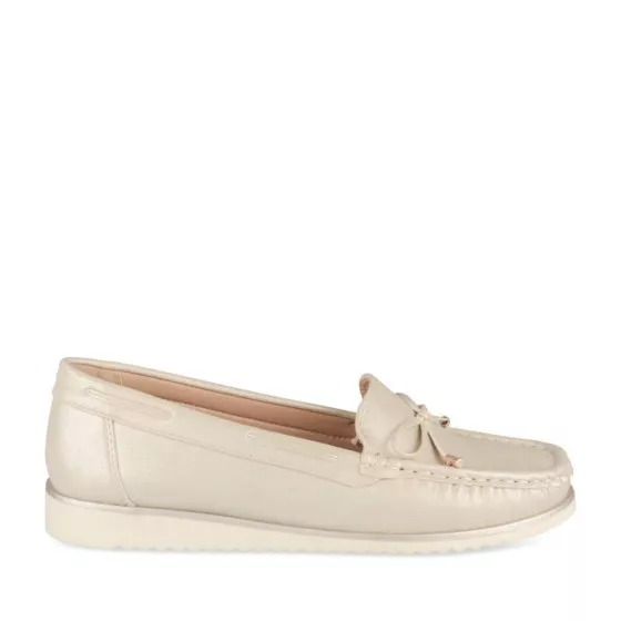 Moccasins GOLD Woman Slip On PHILOV