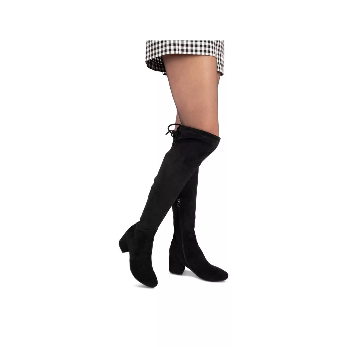 Tight thigh high sale suede boots