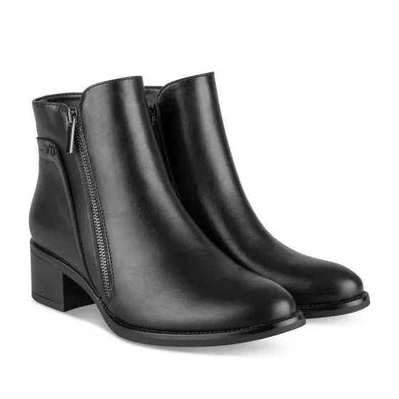 Bottines NOIR Femme Fermeture éclair MyB