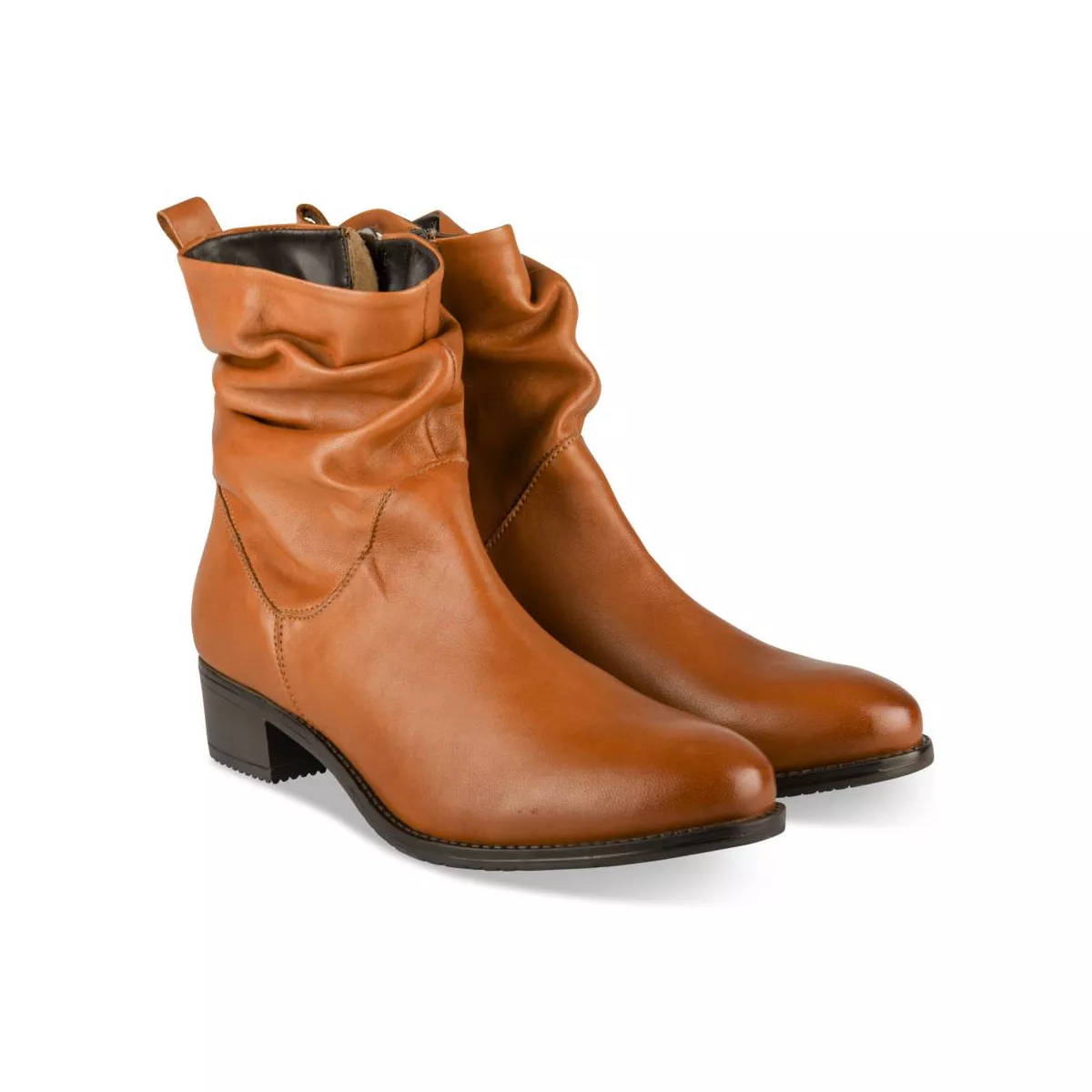 Bottines COGNAC MEGIS ELEGANT