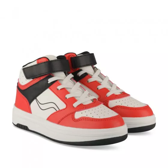 Sneakers RED Boy Velcro UNYK