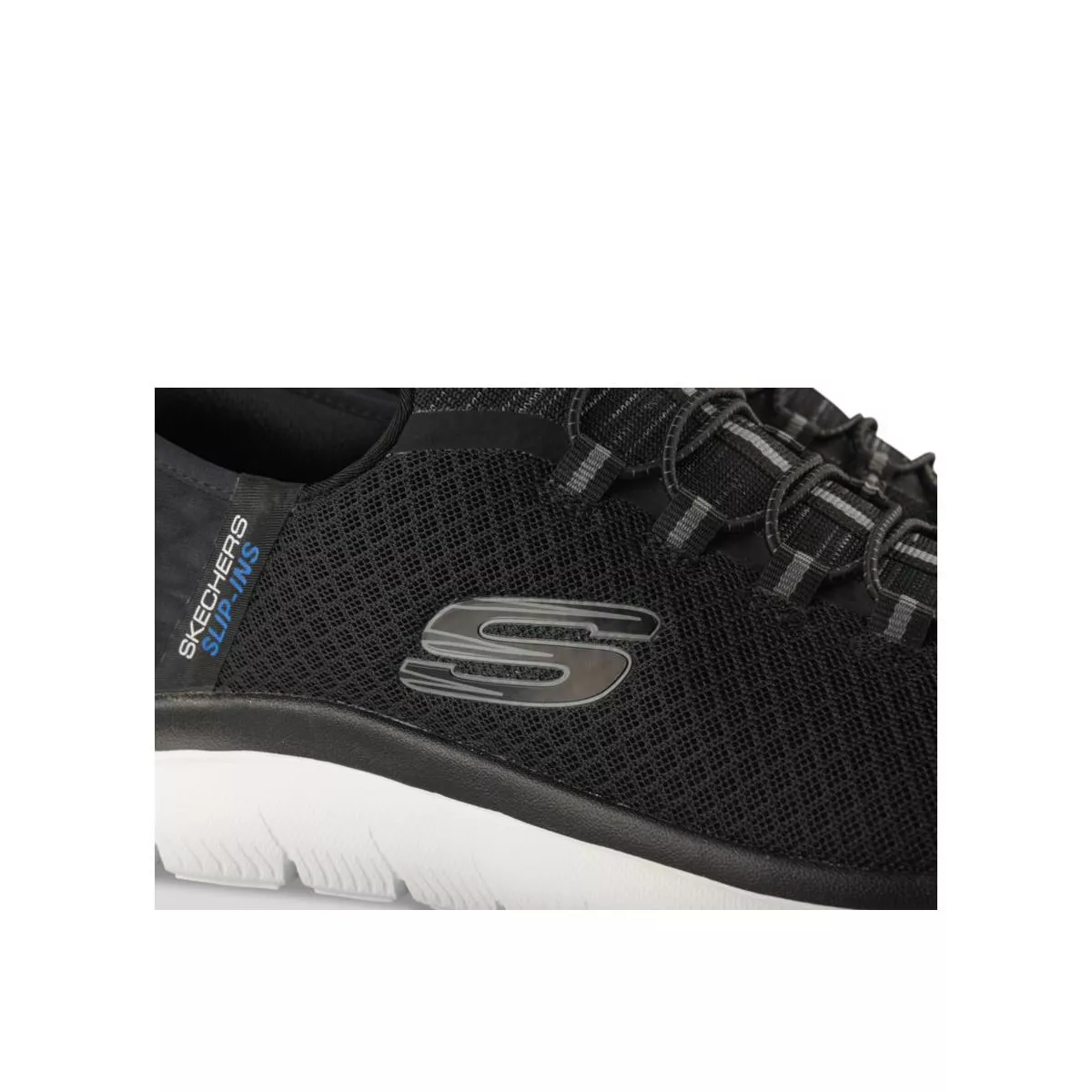 Skechers Men's Summits Hands Free Slip-In Sneakers - Black