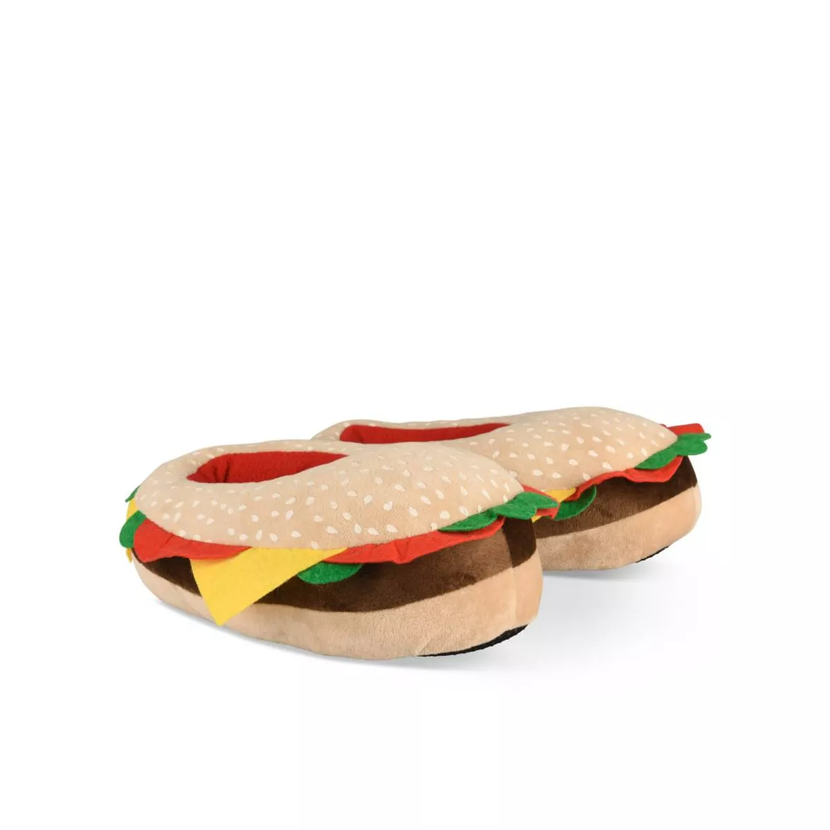 Kids on sale burger slippers