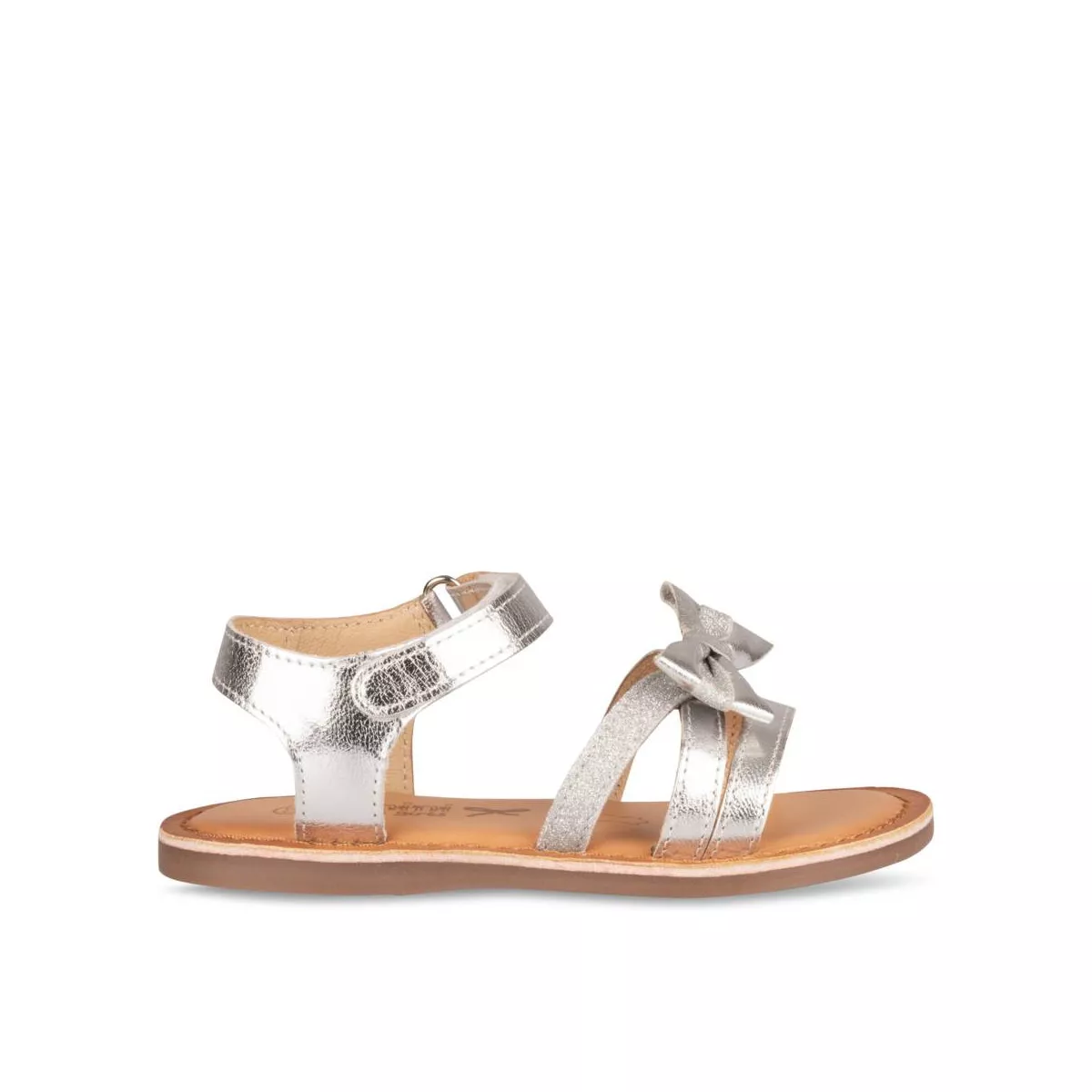 Sandals SILVER NINI GIRLS CUIR