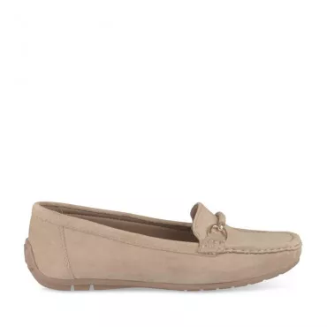 Mocassins BEIGE VIA DONNA