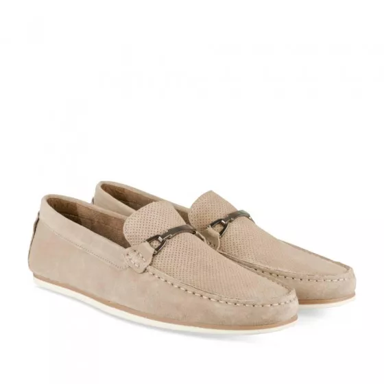 Moccasins BEIGE MEGIS CASUAL