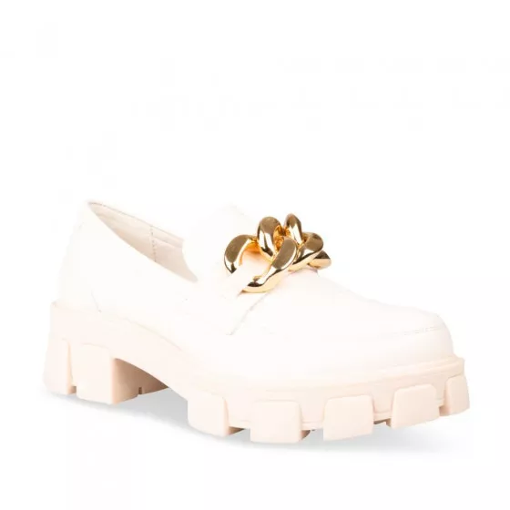 Moccasins BEIGE VIA DONNA