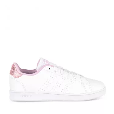 Baskets BLANCHES ADIDAS Advantage K