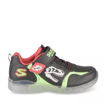 Baskets NOIR SKECHERS Illumi-Brights Dino-Glo