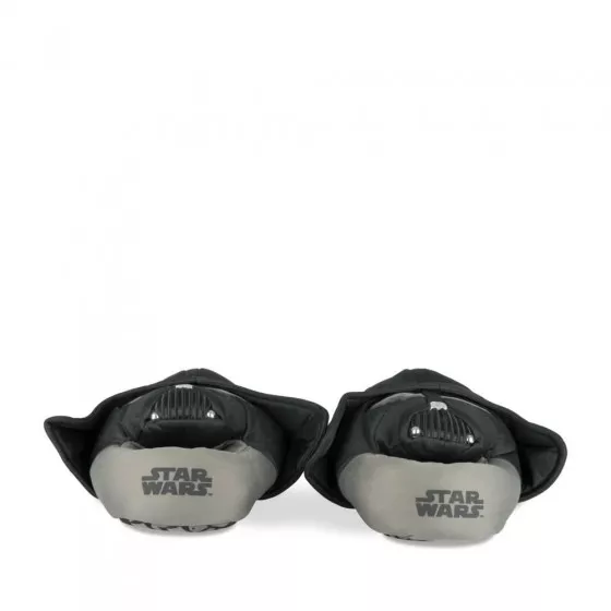 Chaussons peluche Dark Vador NOIR STAR WARS