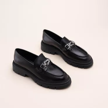 Moccasins BLACK SAN MARINA