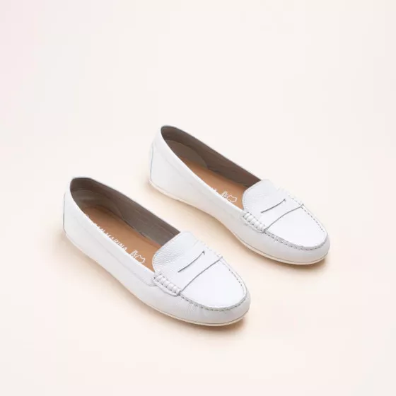 Mocassins BLANC SAN MARINA