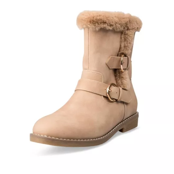 Ankle boots BEIGE MERRY SCOTT