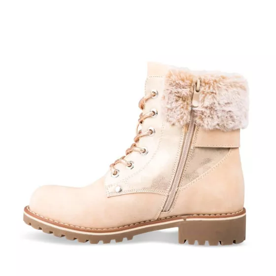 Ankle boots BEIGE MERRY SCOTT