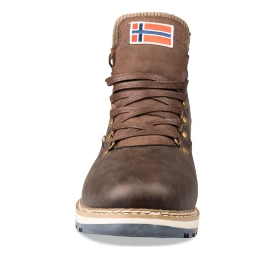 Bottines MARRON GEOGRAPHICAL NORWAY