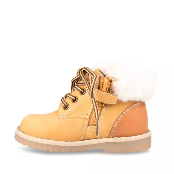 Bottines JAUNE FREEMOUSS BOY CUIR