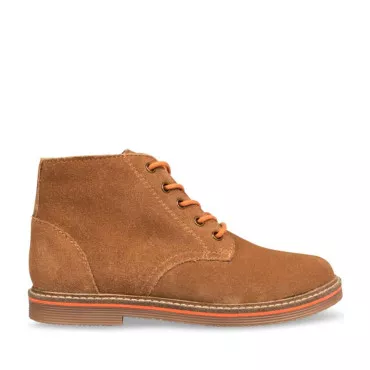 Ankle boots COGNAC TAMS CUIR