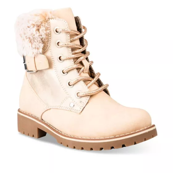 Bottines BEIGE LOVELY SKULL