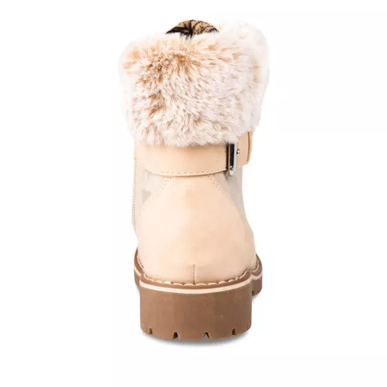 Bottines BEIGE LOVELY SKULL