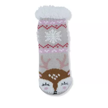 Socks BEIGE LOVELY SKULL