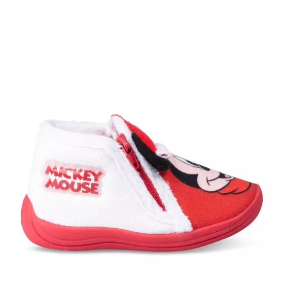 Chaussons ROUGE MICKEY