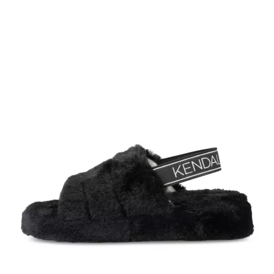 Chaussons NOIR KENDALL+KYLIE