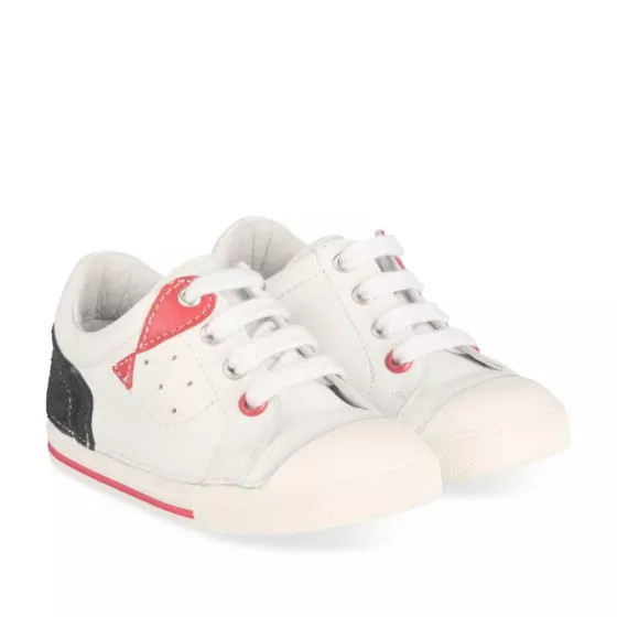 Sneakers WHITE FREEMOUSS BOY CUIR