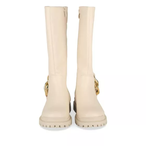 Bottes BEIGE LOVELY SKULL