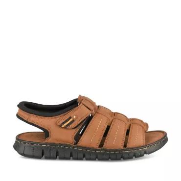 Sandalen KASTANJEBRUIN MEGIS CASUAL