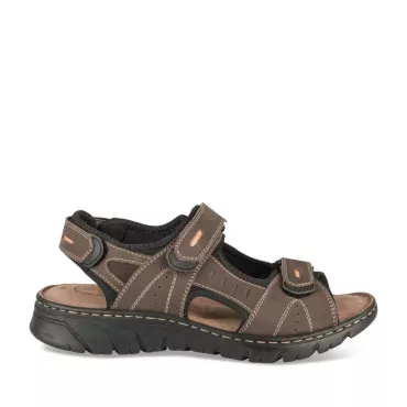 Sandalen KASTANJEBRUIN MEGIS CASUAL