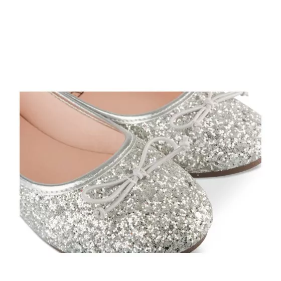 Ballerinas SILVER LOVELY SKULL