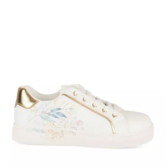 Sneakers WHITE LOVELY SKULL