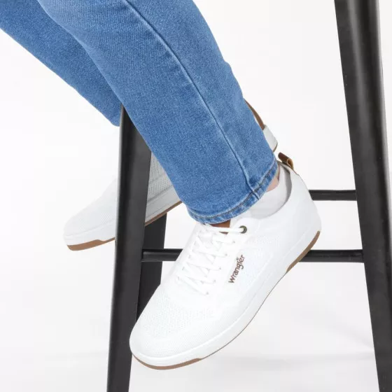 Baskets BLANC WRANGLER