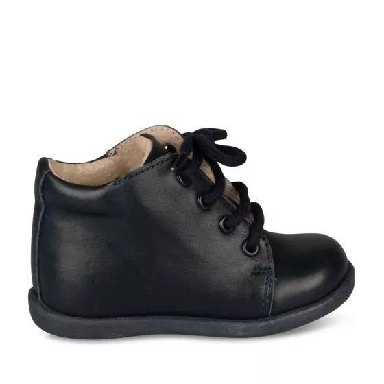 Ankle boots NAVY FREEMOUSS BOY CUIR