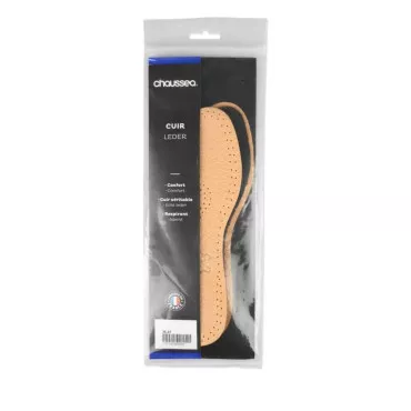 Leather sole CHAUSSEA