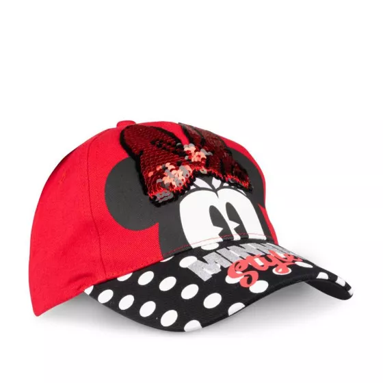 Casquette ROUGE MINNIE