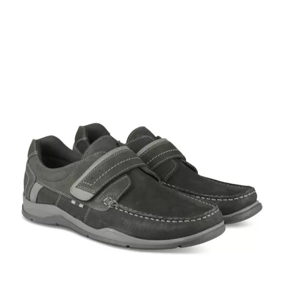 Boat shoes BLACK MEGIS CASUAL