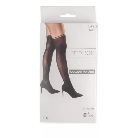 Black fancy tights MERRY SCOTT