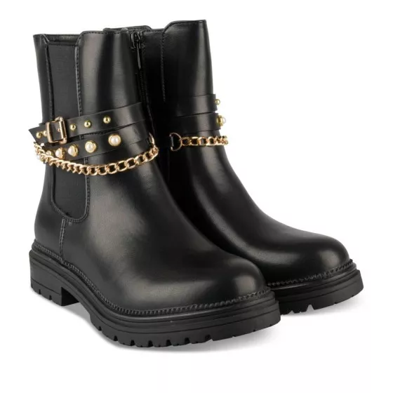 Bottines NOIR LOVELY SKULL