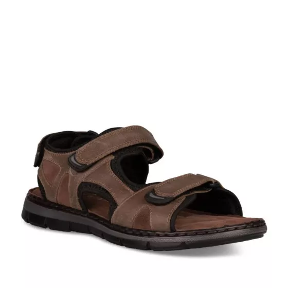 Sandals BROWN CAPE BOARD CUIR