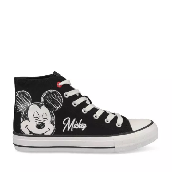 Baskets NOIR MICKEY