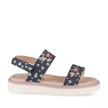 Sandals NAVY LOVELY SKULL