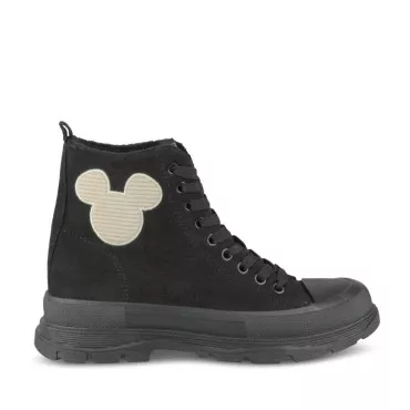 Baskets NOIR MICKEY