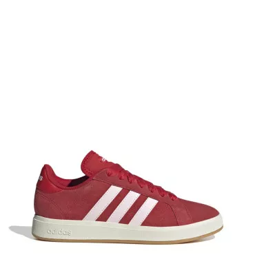 Baskets ROUGE ADIDAS GRAND COURT