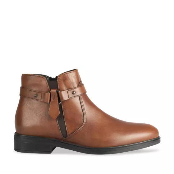 Bottines MARRON MEGIS ELEGANT