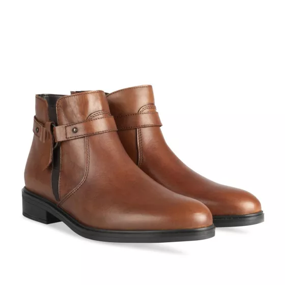 Bottines MARRON MEGIS ELEGANT