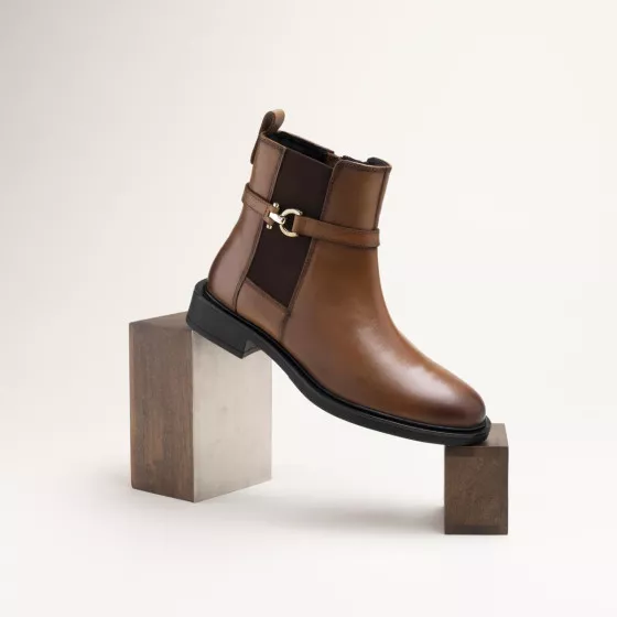 Ankle boots COGNAC SAN MARINA