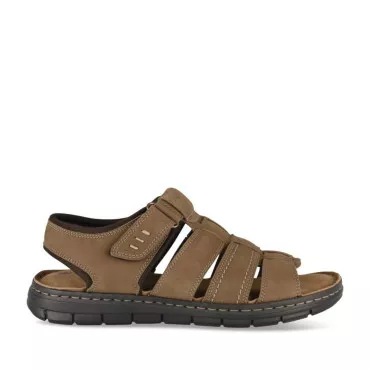 Sandalen KASTANJEBRUIN MEGIS CASUAL