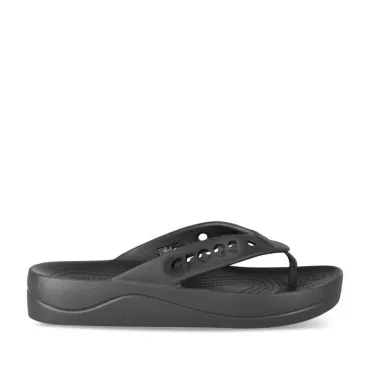 Slippers ZWART CROCS Baya Plateform Flip