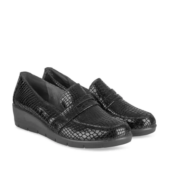 Moccasins BLACK EVITA